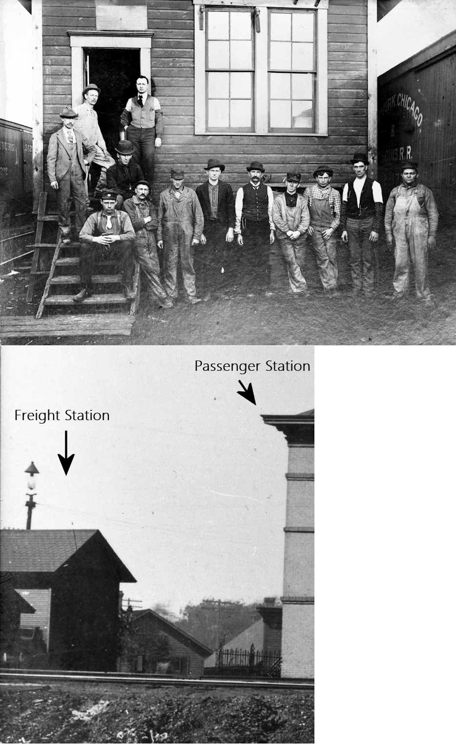 Huron County Ohio Railroad Stations