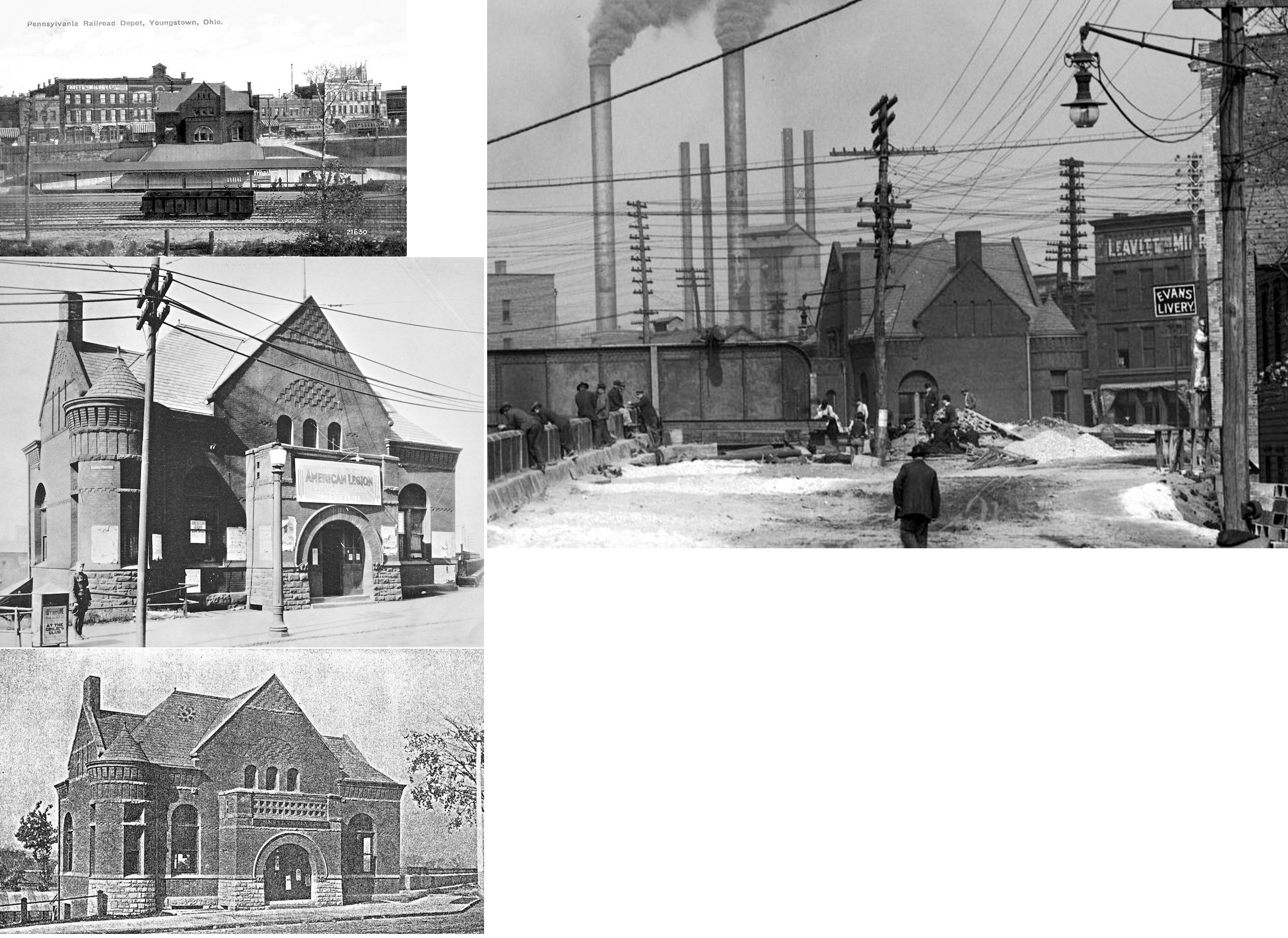 Mahoning County Ohio Railroad Stations