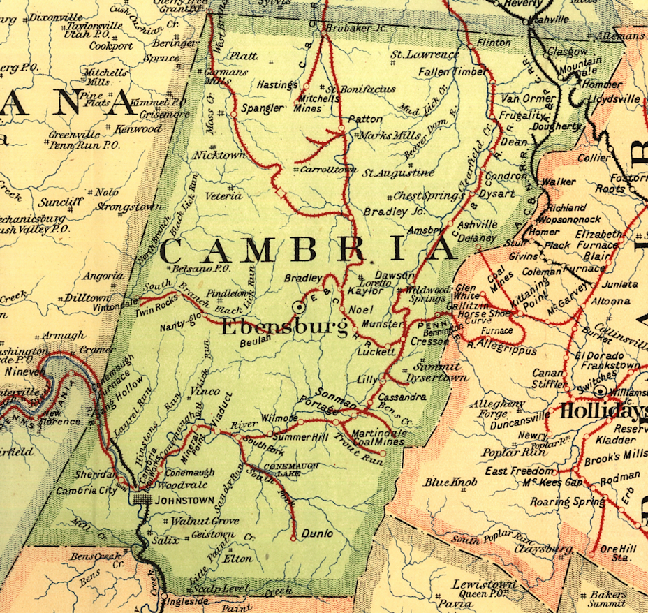 Cambria County Property Maps - China Map Tourist Destinations
