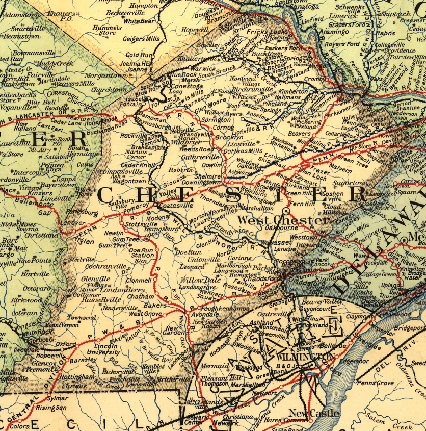 1895 PHILADELPHIA PENNSYLVANIA R.R FREIGHT STATION JEFFERSON SQUARE ATLAS MAP 